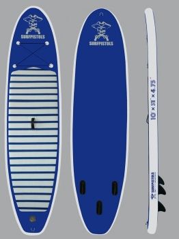 SURF PISTOL PACK ISUP BLUE SNSM 10' 