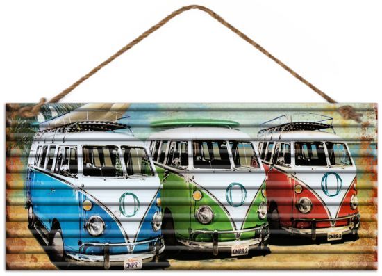 SURFPISTOLS PLAQUE CAMPER KOMBI