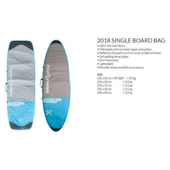 SIMMER SINGLE BOARD BAG GREY