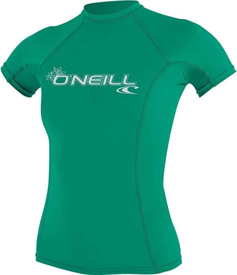 O NEILL WMN BASIC SKIN S/S RASH GUARD